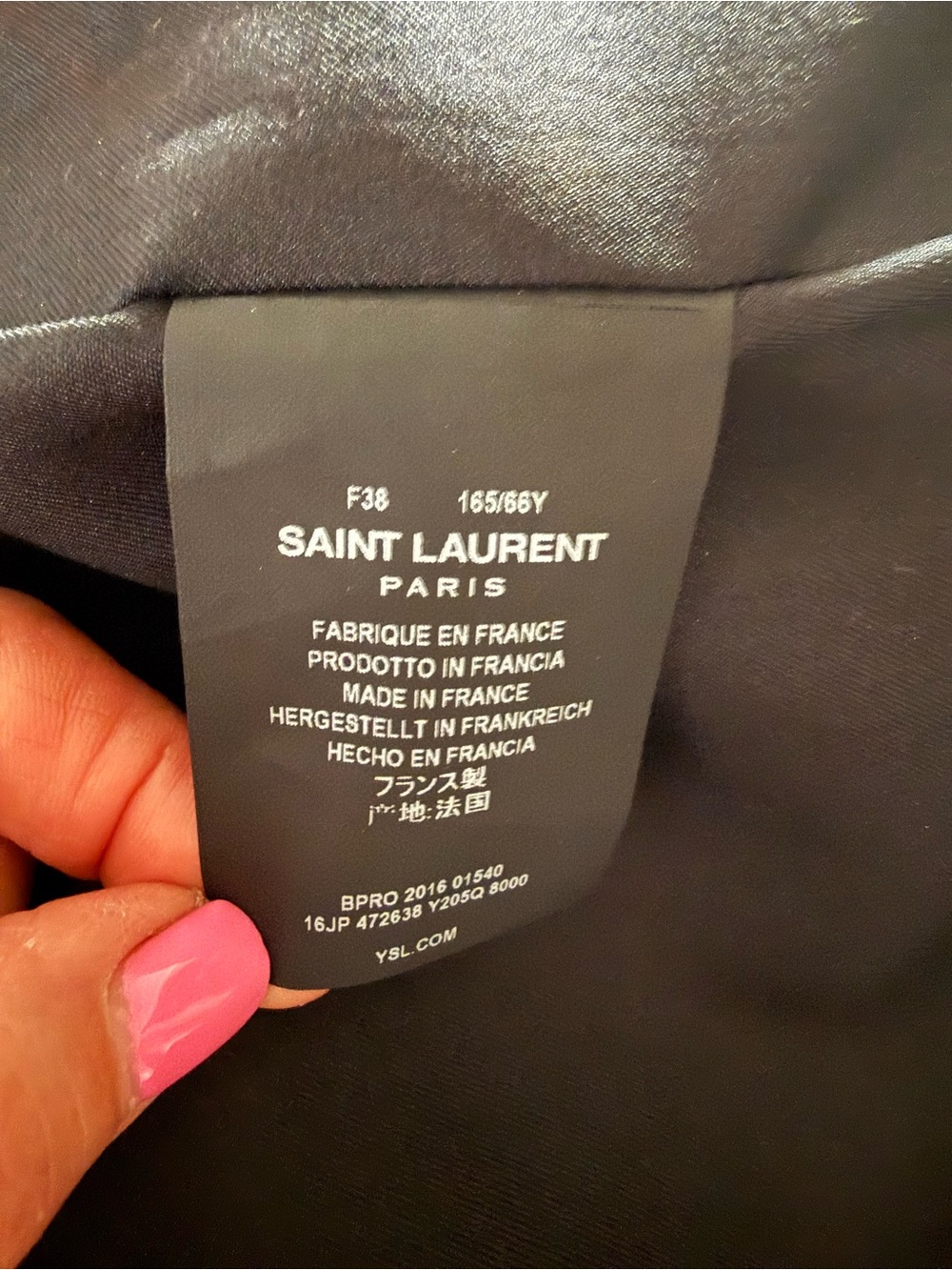 Saint Laurent Metallic Gold Wrap Mini Skirt 38 - Picture 6 of 7